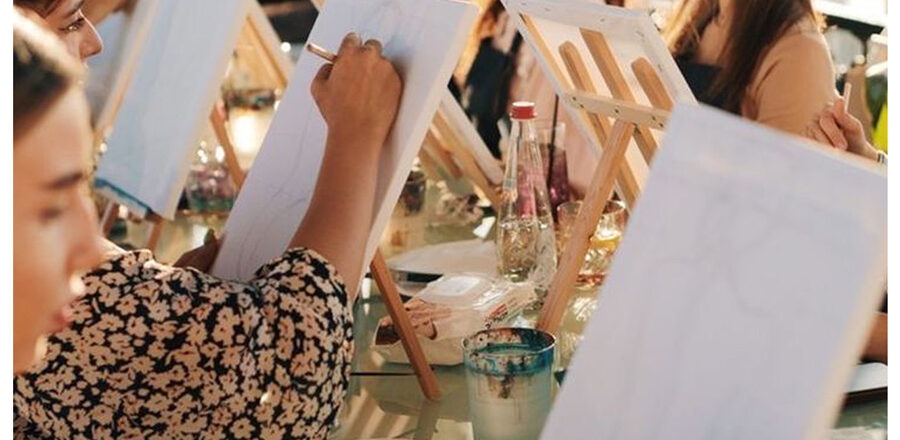 SIP ‘N PAINT AT CURATED